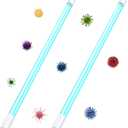 Qualirey 2 Pack UV-C Replacement Bulb, Compatible with GermGuardian LB5000, and AC5000 AC5250PT Air Purifiers, UV Light Bulb, 8W