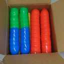 120Pcs Easter Eggs, 2.3" Fillable Bright Colors Plastic Easter Eggs Empty for Easter Hunt, Easter Basket Stuffers, Party Favor, Classroom Prize Supplies