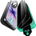 ESR 3 Pack 9H+ Glass for iPhone 17/iPhone 16 Pro Screen Protector, [Military-Grade Shatterproof], with AR Anti-Reflective Technology, Armorite Ultra-Tough Tempered Glass with Ultra Fit Tray