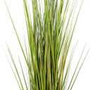 KOL 2 PCS  Artificial 4ft Horsetail Reed Grass, 47.2in Artificial Indoor Outdoor Fake Grass Plant, Home Office Wedding Decorative Artificial Plants & Flowers in Pot Faux Plant Greenery, Housewarming Gift