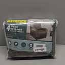 Leather Like Recliner Chair Covers Heavy Duty, 4 Pieces Lazy Boy Recliner Cover for Recliner Chair, Leather Cover for Recliner slipcovers Washable for Pets (Dark Brown) (1 Seater)