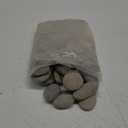 DALTACK 90PCS Large Natural River Rocks, Flat Stones for Painting, 2-3 Inches for Arts & Crafting