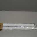 LazBlinds No Drill Blackout Roller Shades, 47.5" W x 72" H, White
