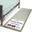 ProHeal Fall Mat for Elderly - Non-Slip Floor Mat for Seniors - Bedside Safety Fall Prevention - Elegantly Designed Grey Bedside Pads for Elderly - 70" x 24" x 0.7"