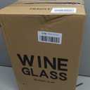 12 oz Fully Tempered Wine Glasses Set of 12, Classic Design, Durable and Scratch-resistant