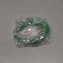 YAHPERN St. Patricks Day Headband for Women Good Luck Shamrock Knotted Headband Green Crystal Wide Top Knot Headbands Lucky Irish Holiday St. Patricks Day Hair Accessories Party Gifts (Shamrock 1)