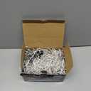 White Christmas Lights Outdoor, 66ft 640 LED Icicle Lights for Outside House with Connectable Clear Wire 8 Modes Timer, Plug in Waterproof for Home Holiday Eaves Yard Roof Party Room Indoor Decoration