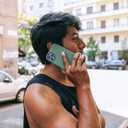 6 x Compatible with iPhone 13 Pro Max Case Silicone with Screen Protector - Green