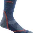 Darn Tough Men's Light Hiker Micro Crew Lightweight with Cushion Sock (Style 1972) (X-Large, Denim) 1 Pair
