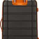 Rockland Melbourne Hardside 3 Piece Expandable Spinner Wheel Luggage Set, (20"/24"/28"), Charcoal