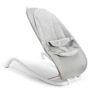 Munchkin Electric Baby Bouncer & Rocker for Infants, Automatic Baby Rocker Seat with Soothing Sounds, Digital Touch Display, 3 Recline Positions, Grey