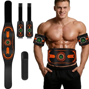 OUJEALEE Ab Stimulator TENS PMS Muscle Trainer Body Shaping Belt