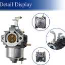 LiGuVCY 715670 Carburetor Replacement for Briggs Stratton 715442 715312 185432-0614-E1 185432-0037-01 Engine with Gaskets