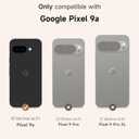 SURITCH for Google Pixel 9a Phone Case, Compatible with MagSafe, Protective Cover with Camera Cover & Adjustable Metal Kickstand for Pixel 9a -Black