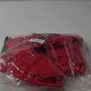 WILLBOND 6 Pieces Large Bow Velvet Christmas Bows Hanging Holiday Xmas Bows for Christmas Wreaths Decoration or Tree Toppers Indoor Decor Party Supply, 9.8 x 17.7 Inch(Red) (Red)