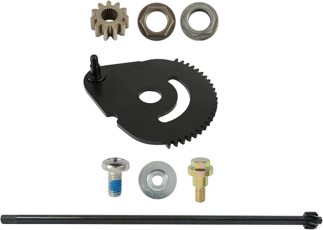 617-04094 Mower Scallop Gear 738-0919 Steering Shaft Kit with Bushing Replacement for 738-0919B 617-04094