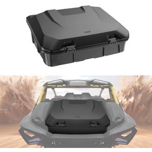 Rear Storage Cargo Box for Can-Am Maverick R, 96L Poly Waterproof Rear Trunk Cargo Bed Storage Bin for Can-Am Maverick R/R X/R X RS 2024+ Accessories, Replace #715007182