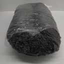 Bedsure Calming Dog Bed for Medium Large Dogs - Donut Washable Large Pet Bed, 33 inches Anti-Slip Round Fluffy Plush Faux Fur Dog Bed, Dark Grey