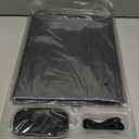 Keyboard Case for iPad Air 13 inch (M2-2024, M3-2025) & iPad Pro 12.9 inch (6th, 5th, 4th, 3rd Generation) Case with Keyboard Dazzle Magic Keyboard Backlit Built-in Pencil Holder with Mouse - Black