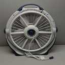 Lasko Wind Machine Fan, Air Circulator Fan with 3 Speeds, 20" Model 3300, Gray