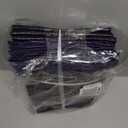 6 Pack Extra Large Heavy Duty Moving Bags with Reinforced Zipper & Wide Handles, Moisture-Resistant Storage Bins Packing Cubes for Clothes, College Dorm, Travel, and Home Organization, Dark Blue