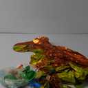 Dinosaur Birthday Party Decorations Supplies, 125Pcs Dinosaur Green Orange Blue Balloons Garland Arch Kit Happy Birthday Dino Foil Balloon Curtain for Kids Boys Dino Jungle Safari Baby Shower Party