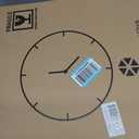 eYotto 18 Inch Large Indoor Outdoor Wall Clock Waterproof with Temperature and Humidity Display, Battery Operated Silent Non-Ticking for Garden,Pool, Patio,Porch,Bathroom,Beach House Decorative