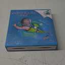 Free Swimming Baby Inflatable Baby Float with Sun Canopy Size Improved Infant Pool Floaties Swimming Pool Toys for The Age of 6-24 Months (Blue, Large)