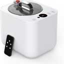 Hainan Sauna Steamer Machine, 3L/1200W Portable Sauna Steamer, Steam Generator for Sauna, Home Sauna Steamer Pot with Remote Control, Timer, 9 Heating Levels, Home Spa Sauna Accessories