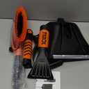 42'' Ice Scraper and Extendable Snow Brush Emergency Snow Shovel Snow Broom with Foam Grip 180 Pivoting Brush Head Snow Scraper for Cars, Trucks, SUVs, Vehicle