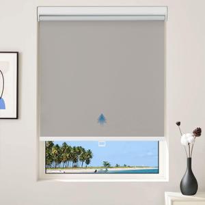 100% Blackout Cordless Blinds for Window Darkening Roller Shades,UV Protection Roller Blind for Home, Office, Classroom, Kitchen blinds etc,39" W X 72" H,Gray