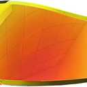 K1 Face Shield Replacement,UV Protective Scratch-resistant helmet Visor compatible with AGV K1, K1S, K3SV, K5, K5S Helmet (Revo Deep Red-day use only) (L)