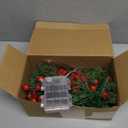 Christmas Garland with Lights, 6 FT Battery Operated Garland with 60 LED Lights, Timer, Lighted Garland with Berries Pine Cones for Mantle Stairs Railing Home Xmas Decoration Indoor