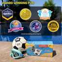 Aqua Dive Soccer Ball Fun Underwater Pool Toy for Ages 8-12 Outdoor Ball Game for Kids Kick, Pass, or Catch Ideal Water Toys for Summer Pool Parties & Beach Games - Fun Gift For Boys & Girls