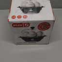 Dash Rapid Egg Cooker - Boiler, Poacher & Steamer - Includes Measuring & Recipe Guide - Dishwasher Safe - BPA Free - Holds 7 Eggs, Black