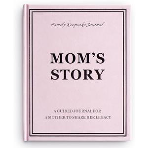 YOELOVE Mom Life Story Journal (Hardcover), A Mother's Guided Book To Share Her Love and Memories, Sentimental Gifts for Birthday Mother's Day Christmas