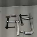 MAXPOWER Thick F Clamp, Max Jaw Opening 8 inch (200 mm), Clamps Throat 4-3/4 inch (120 mm), Rail 1-11/64" x 9/16", Max Load Limit 3505 LBS