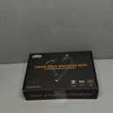 2-in-1 Detachable Percussion Massage Gun with Extension Handle, Back Massager for Pain Relief Deep Tissue Muscle Massager for Arm Shoulder Lower Back Thigh Waist, Gifts for Women , FSA-HSA Eligible (Black)