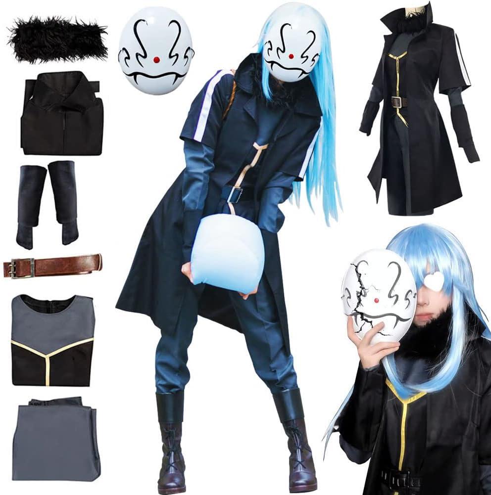 Cosplay Costume Cosplay Outfit Uniform Anime Costume Suit Full Set Halloween (XX-Large, Black(mask))