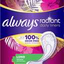 Always Radiant Daily Liners Long