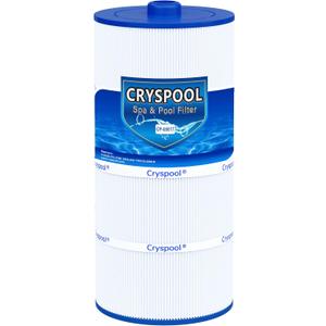 Cryspool 08017 Filter Compatible with 6540-488, Sundance Double End 120, PSD125-2000, C-8326, FC-2780, Magnum SU125, 125 Sq. Ft Spa Filter Cartridge, 1 Pack