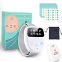 Bedwetting Alarm for Children and Adults, Bed Wetting Alarm for Boys and Girls, Night Potty Training Device , Pee Alarm for Bedwetting,Bedwetting Alarm for Older Kids ,Bed Alarms for Elderly(White)