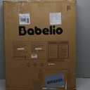 Babelio Baby Gate for Doorways and Stairs, 26-40" Auto Close Dog Gate, PressGuard C5, Easy-Install Pressure Mounted Satey Door, No Drilling Safety Gate for Child and Pets, Black