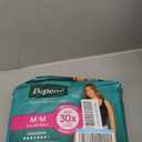 Depend Fresh Protection Adult Diapers, Incontinence & Postpartum Bladder Leak Underwear for Women, Disposable, Maximum, Medium, Blush, 18 Count