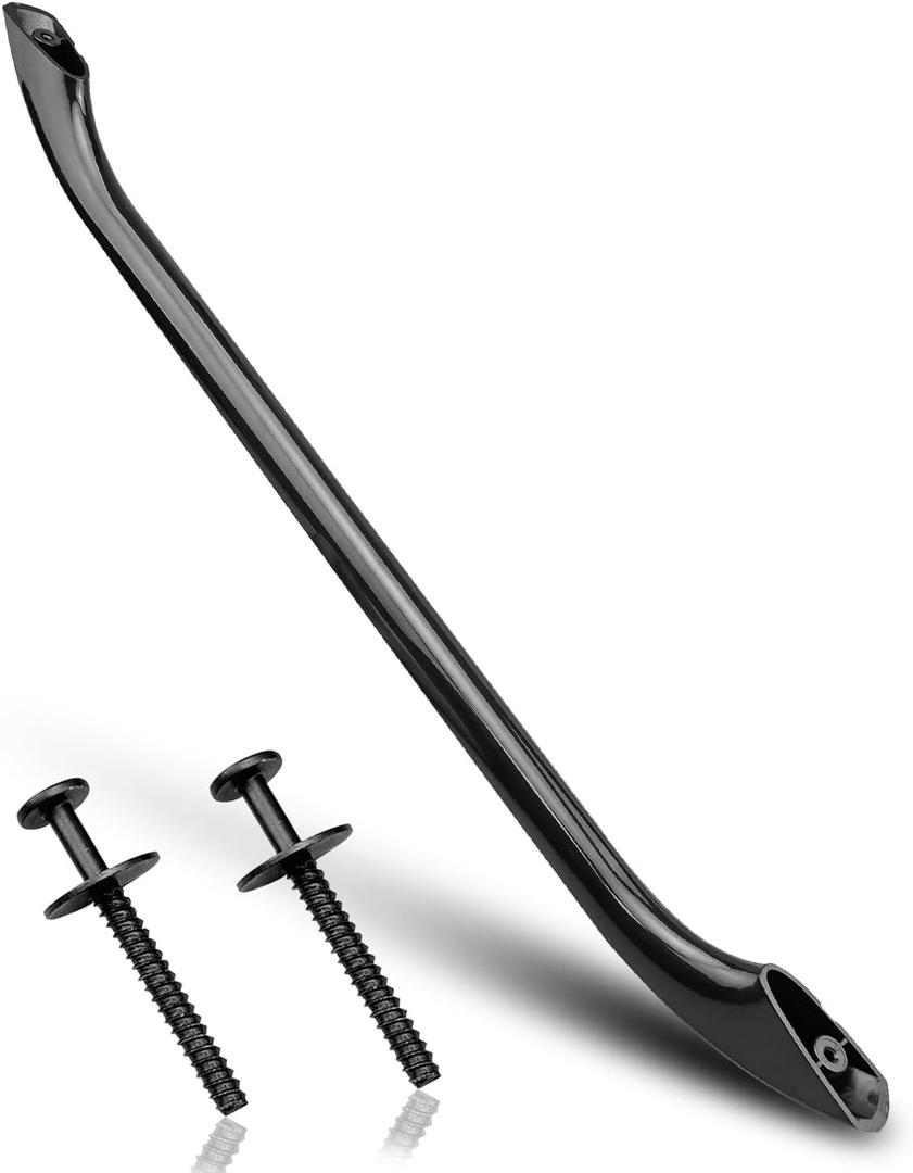 Oven Handle Replacement Replace 316545300 5303273127 316020204 AP4527353 1614010 Fit for Frigidaire Kenmore White-Westinghouse Oven Handle, Gas Electric Range Stove Handle with 2 Screws, Black