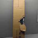 EMODA Queen Bed Frame No Box Spring Needed 18 Inch Heavy Duty Metal Tall Platform Bed Frame Queen Size with Large Storage Space, Easy Assembly, Black