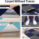 12Pcs Carpet Squares 24x 24 Carpet Tiles Peel and Stick Non-Slip Self Adhesive Floor Tile DIY Reusable Waterproof Carpet for Gym Garage Tiles