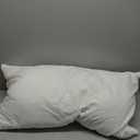 puredown Goose Feathers and Down White Pillows with 100% Cotton Cover, Bed Sleeping Hotel Collection Pillows Set of 2, Standard Size