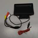 LCD Backup Camera Monitor Only,4.3" Backup Camera Screen with 160 Adjustment & Auxiliary Parking Lines Designed to Assist You in Parking,Color Back Up Cameras for Cars Monitor