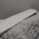 Runner Rug for Bedroom, 2x6 Soft Shag Fluffy Area Rugs for Girls Boy's Room, Plush Shaggy Carpet with Non-Slip Bottom for Living Room Dorm, Grey
